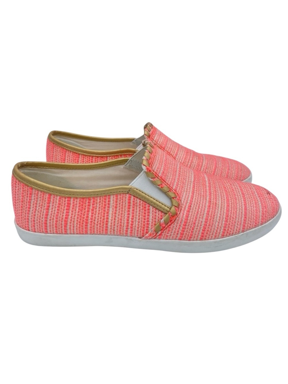 Jack Rogers Sparkle Sneakers 9 Orange/Gold
